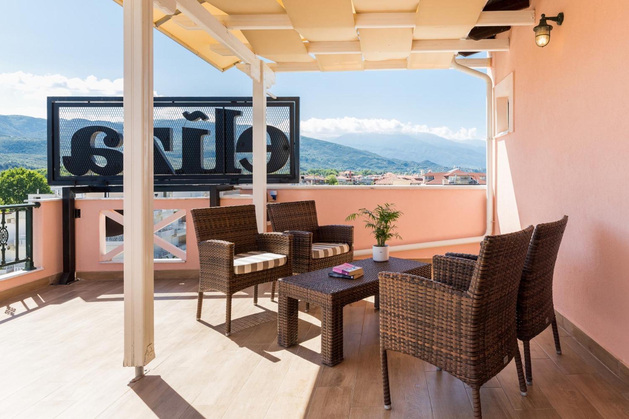 Eliza Hotel By Panel Hospitality Neoi Poroi Bagian luar foto